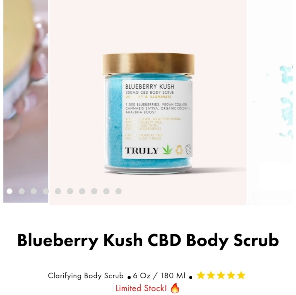 Truly Blueberry Kush Scrub